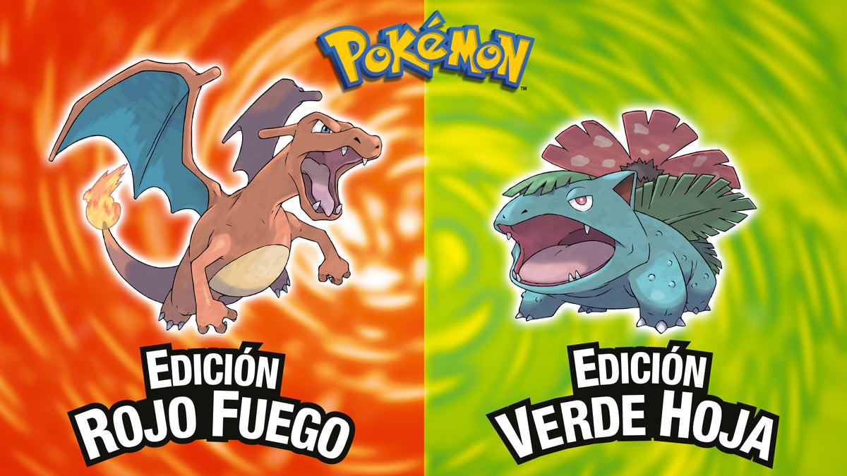 Pokémon Rojo Fuego y Verde