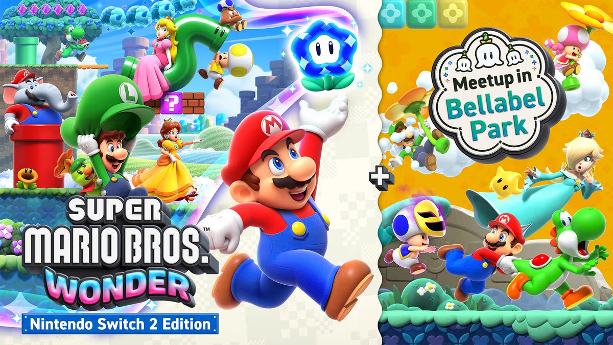 Mario wonder + bellabel park